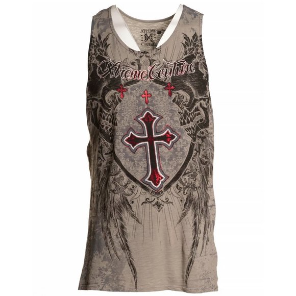 Affliction Other - XTREME COUTURE by AFFLICTION Men's Tank PROVOKE Bi